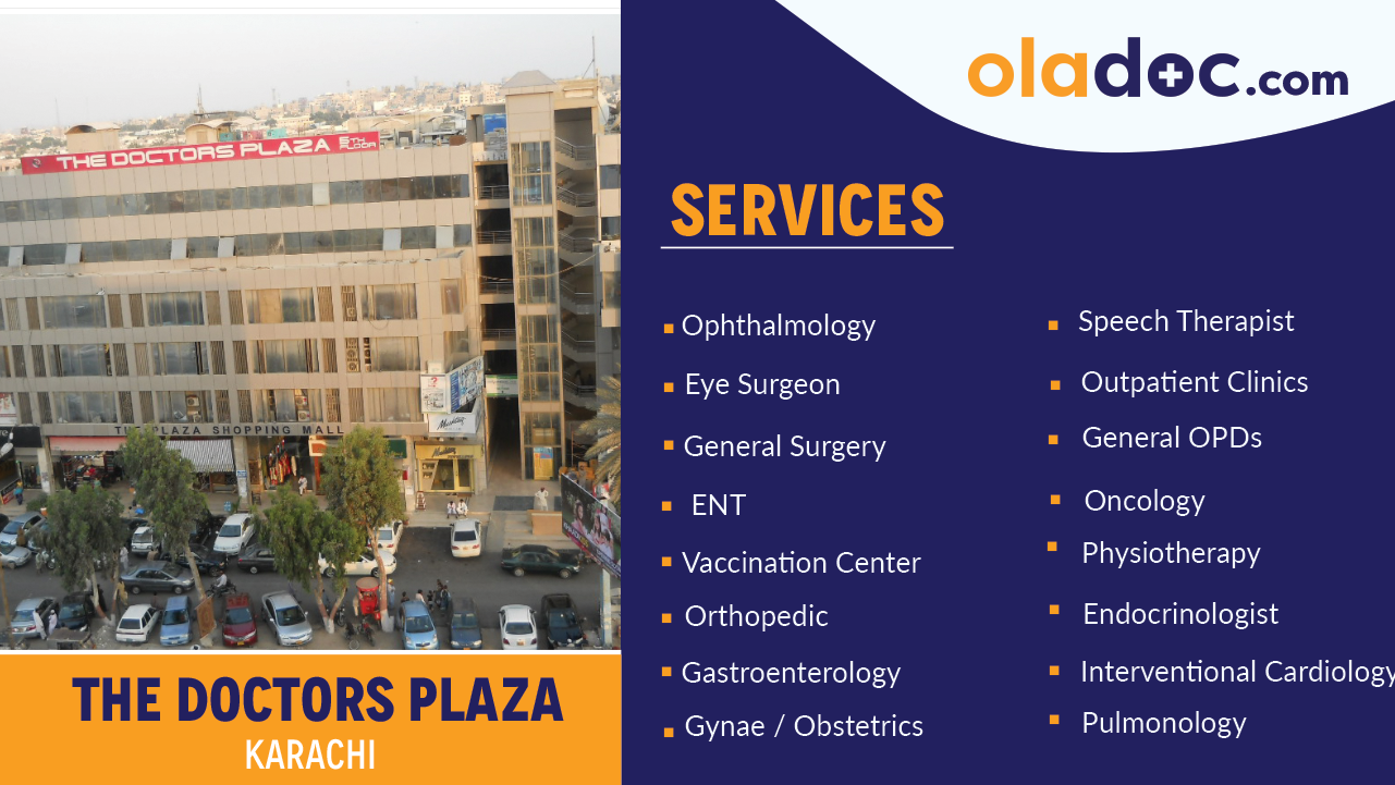 Services Offered by The Doctors Plaza Karachi